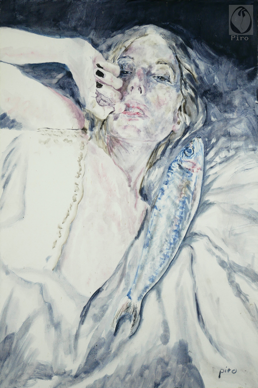oil on canvas - olio su tela di Piro